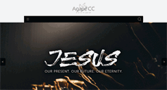 Desktop Screenshot of agapecommunitychurch.org